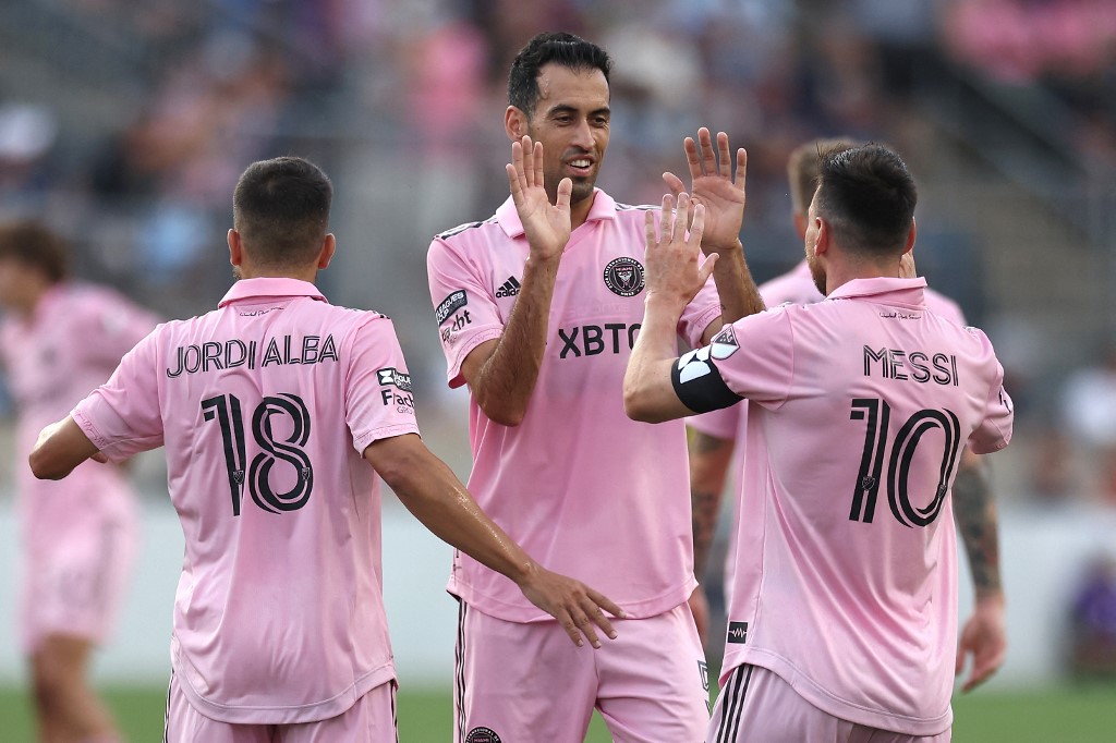 Veja fotos de Inter Miami x Philadelphia Union pela semifinal da Leagues Cup