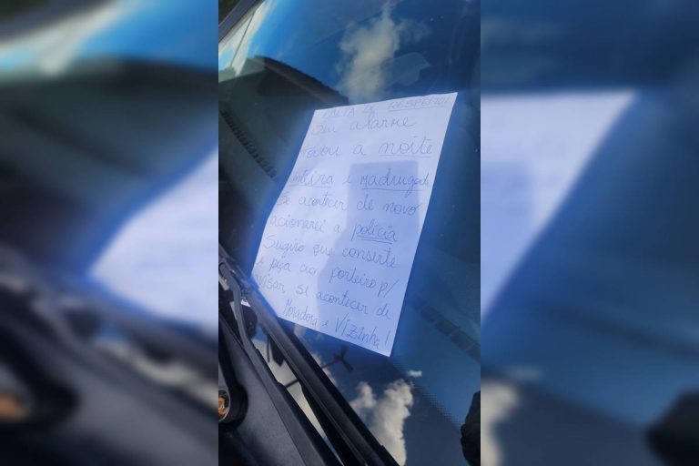 “Merda disparando”: veja recados em carro esquecido com alarme ligado “Merda disparando”: veja recados em carro esquecido com alarme ligado