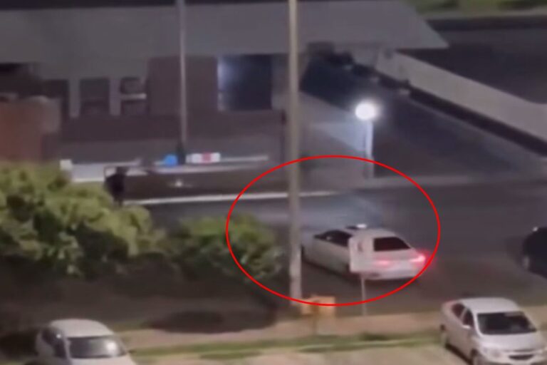 Vídeo: motoristas aceleram e dão cavalo de pau em rua de Águas Claras