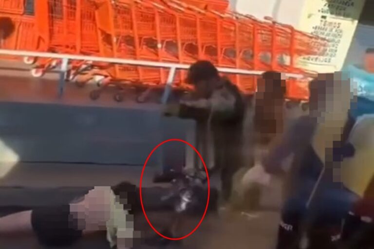Vídeo: mulher é pisoteada diversas vezes na cabeça no Entorno