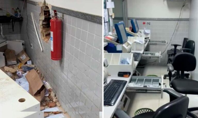 Ladrões invadem lotérica, embolsam R$ 100 mil e “desaparecem” na Bahia